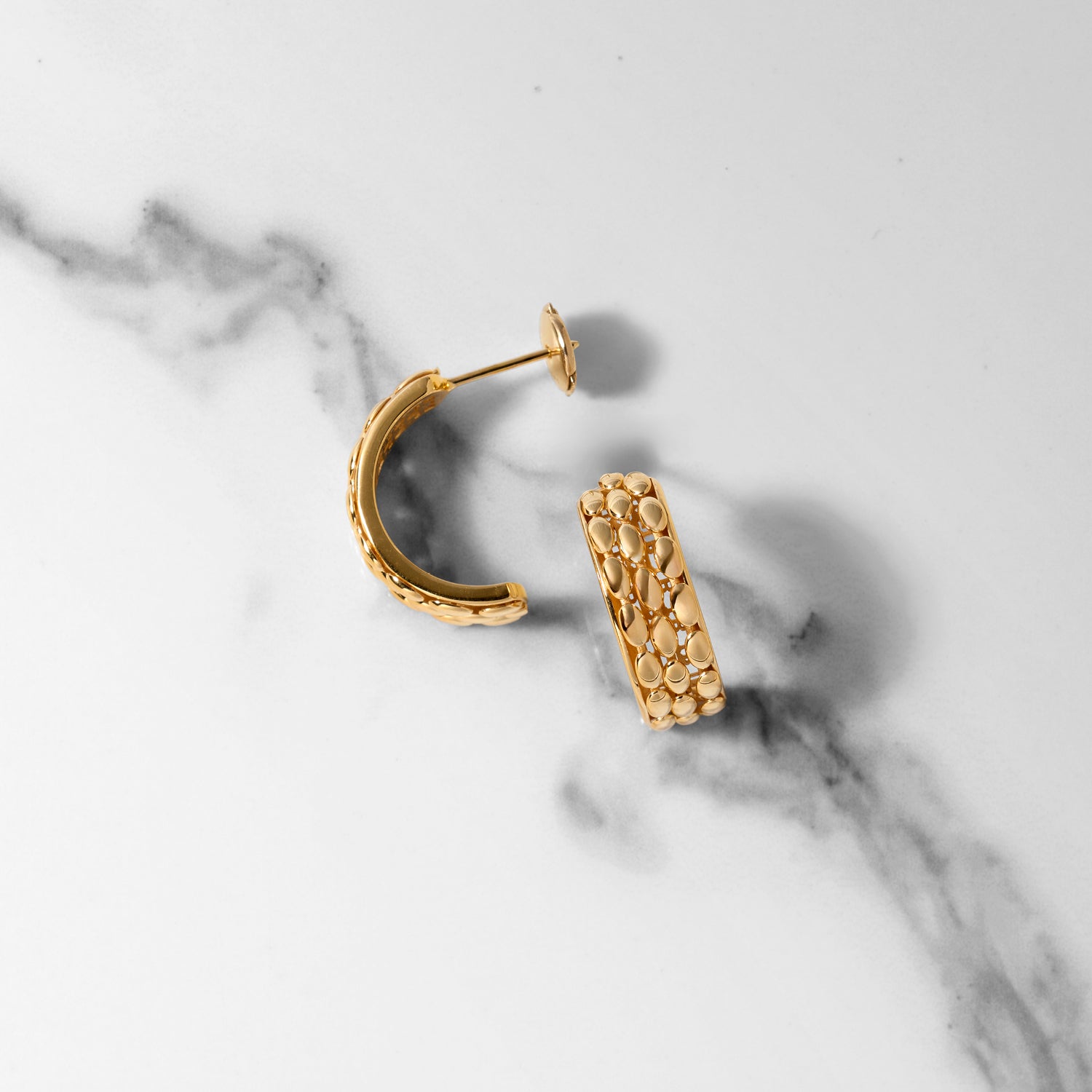 Gold earrings ITALO BOTTENE