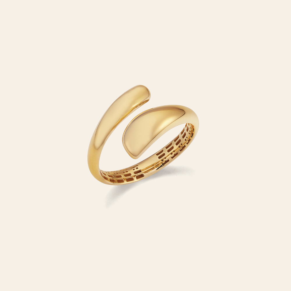 YELLOW GOLD RING